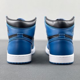 Air Jordan 1 Черный-синий 2.0  Размер： 40,5-47,5