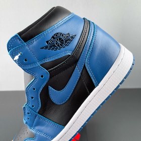 Air Jordan 1 Черный-синий 2.0  Размер： 40,5-47,5