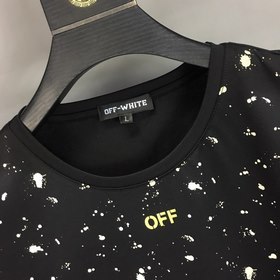 OFF WHITE Круглый вырез, короткий рукав, футболка для пар Импортн