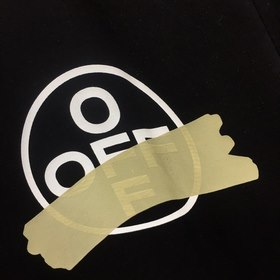 OFF WHITE Круглый вырез, короткий рукав, футболка для пар Импортн