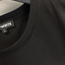 OFF WHITE Круглый вырез, короткий рукав, футболка для пар Импортн