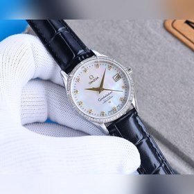 OMEGA-Omega Seamaster Lady С циферблатом из перламутра класса A, 