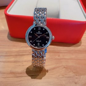 Часы Omega Small Dewdrop Оригинальный швейцарский механизм, ремеш