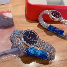 Часы Omega Small Dewdrop Оригинальный швейцарский механизм, ремеш