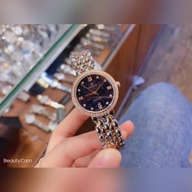 Часы Omega Small Dewdrop Оригинальный швейцарский механизм, ремеш