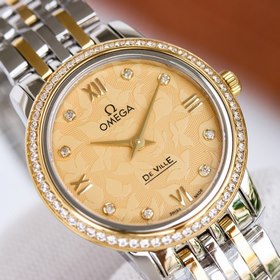 Женские часы Omega Butterfly Размер циферблата 27,4 мм  Оснащен