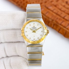 Женские часы Omega Constellation 27 мм с кварцевым механизмом 1. 
