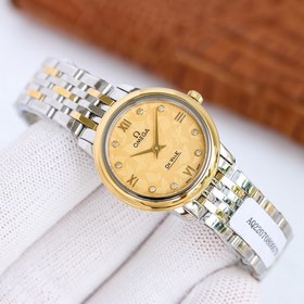 Часы Omega De Ville Lady с циферблатом диаметром 27,4 мм.  Оснащ