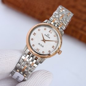 Часы Omega De Ville Lady с циферблатом диаметром 27,4 мм.  Оснащ