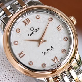 Часы Omega De Ville Lady с циферблатом диаметром 27,4 мм.  Оснащ