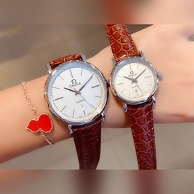Часы Omega для пар Оригинальный импортный кварцевый механизм, кор