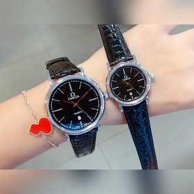 Часы Omega для пар Оригинальный импортный кварцевый механизм, кор