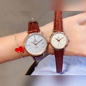 Часы Omega для пар Оригинальный импортный кварцевый механизм, кор