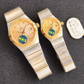 Часы Omega для пар из серии Double Eagle Constellation Мужские ча
