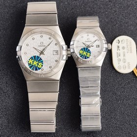 Часы Omega для пар из серии Double Eagle Constellation Мужские ча