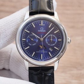 Многофункциональные механические часы Omega С импортным многофунк