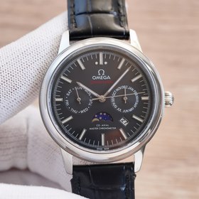 Многофункциональные механические часы Omega С импортным многофунк