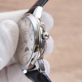 Многофункциональные механические часы Omega С импортным многофунк