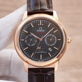Многофункциональные механические часы Omega С импортным многофунк