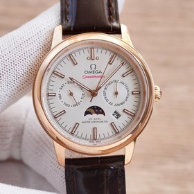 Многофункциональные механические часы Omega С импортным многофунк