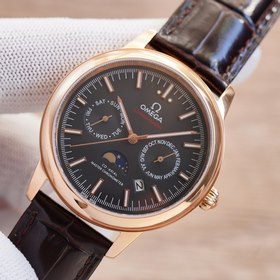 Многофункциональные механические часы Omega С импортным многофунк