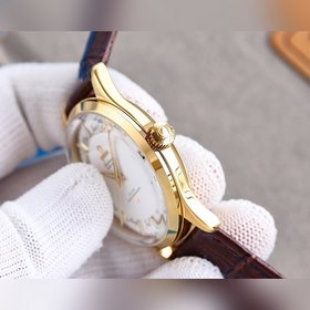Omega Мужские часы с тремя стрелками календарем Сверхмощная люмин