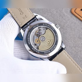 Мужские автоматические механические часы Omega Seamaster (черные,