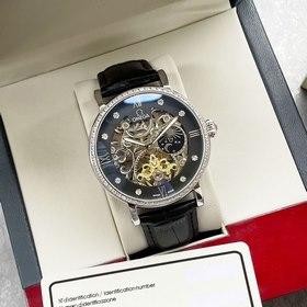 Омига Omega, высококачественные мужские часы, впечатляющий ажурны