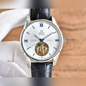 Мужские часы Omega с большим балансовым колесом и фазой Луны Маст
