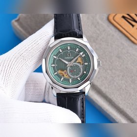 Новый дизайн Omega с тремя стрелками двойным календарем для мужчи