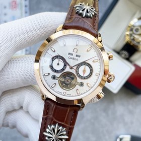 Мужские часы Omega. Многофункциональный дизайн. . Элегантный и ве
