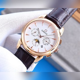 Мужские часы Omega OMEGA De Ville. Новые сложные часы с многофунк