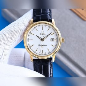 Часы Omega De Ville. Изящный и тонкий корпус в сочетании с лакони