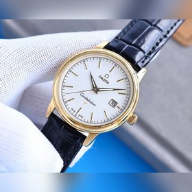 Часы Omega De Ville. Изящный и тонкий корпус в сочетании с лакони