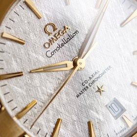 Omega Constellation, пятое поколение, мужские часы, 39 мм идеальн