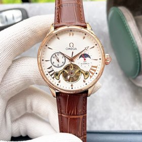 Омига Omega, эксклюзивные мужские часы, классический дизайн с тре