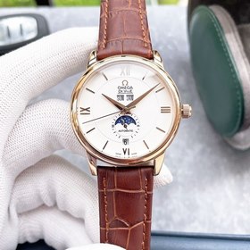 Мужские часы Omega. Многофункциональный дизайн. Элегантный, джент