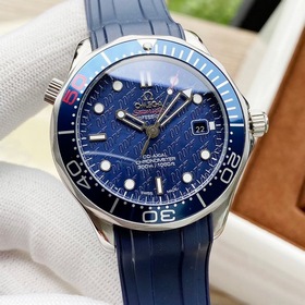 Ω OMEGA SEAMASTER (50-летняя серия) 300 м Коаксиальный, диаметр 4