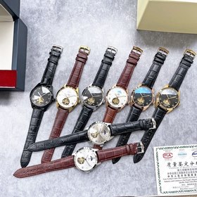 Мужские часы Omega с большим балансовым колесом и фазой Луны Маст
