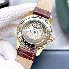 Мужские часы Omega с большим балансовым колесом и фазой Луны Маст
