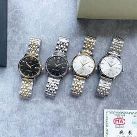Элегантные мужские часы Omega, классический дизайн с тремя стрелк