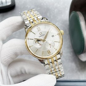 Часы Omega для мужчин с четырьмя стрелками указателем фаз Луны Ма