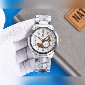 Новый дизайн Omega с тремя стрелками двойным календарем для мужчи