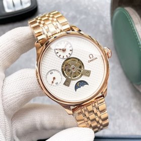 Омига Omega, высококачественные мужские часы, впечатляющий ажурны