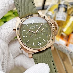 Panerai Submersible Verde Militare 47 мм Корпус изготовлен из уг