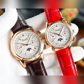 Часы для пар с вечным календарем от Piaget Детали： 1. Оснащен ори