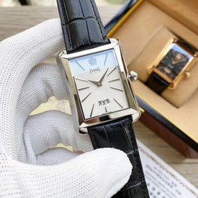 Элегантные мужские часы Piaget с лаконичным дизайном с двумя стре