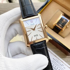Элегантные мужские часы Piaget с лаконичным дизайном с двумя стре