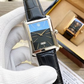 Элегантные мужские часы Piaget с лаконичным дизайном с двумя стре