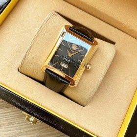Элегантные мужские часы Piaget с лаконичным дизайном с двумя стре